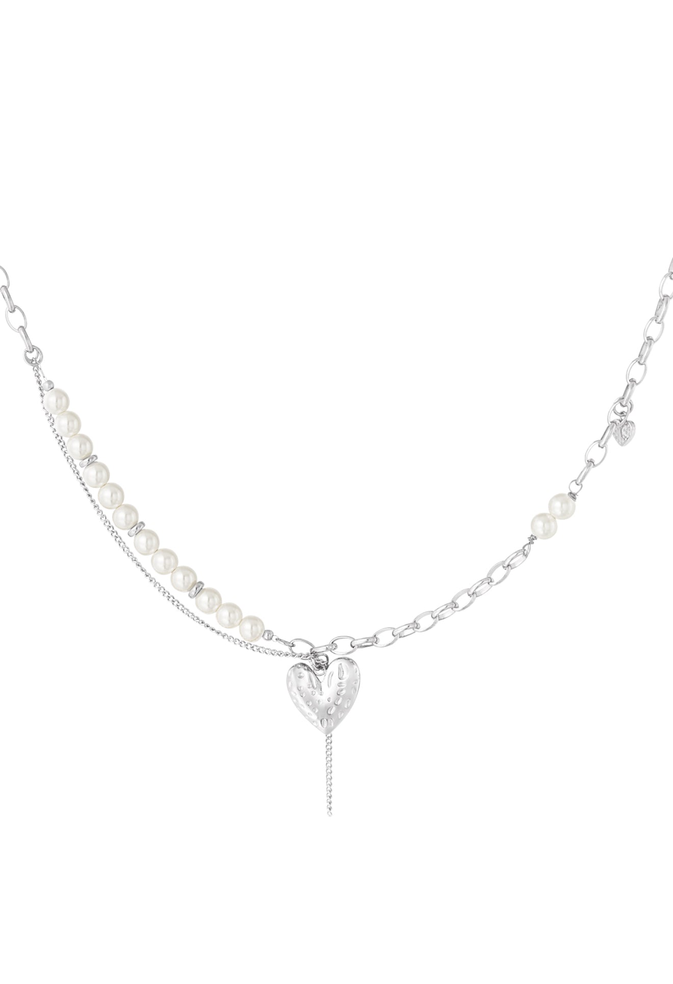 Ketting love silver