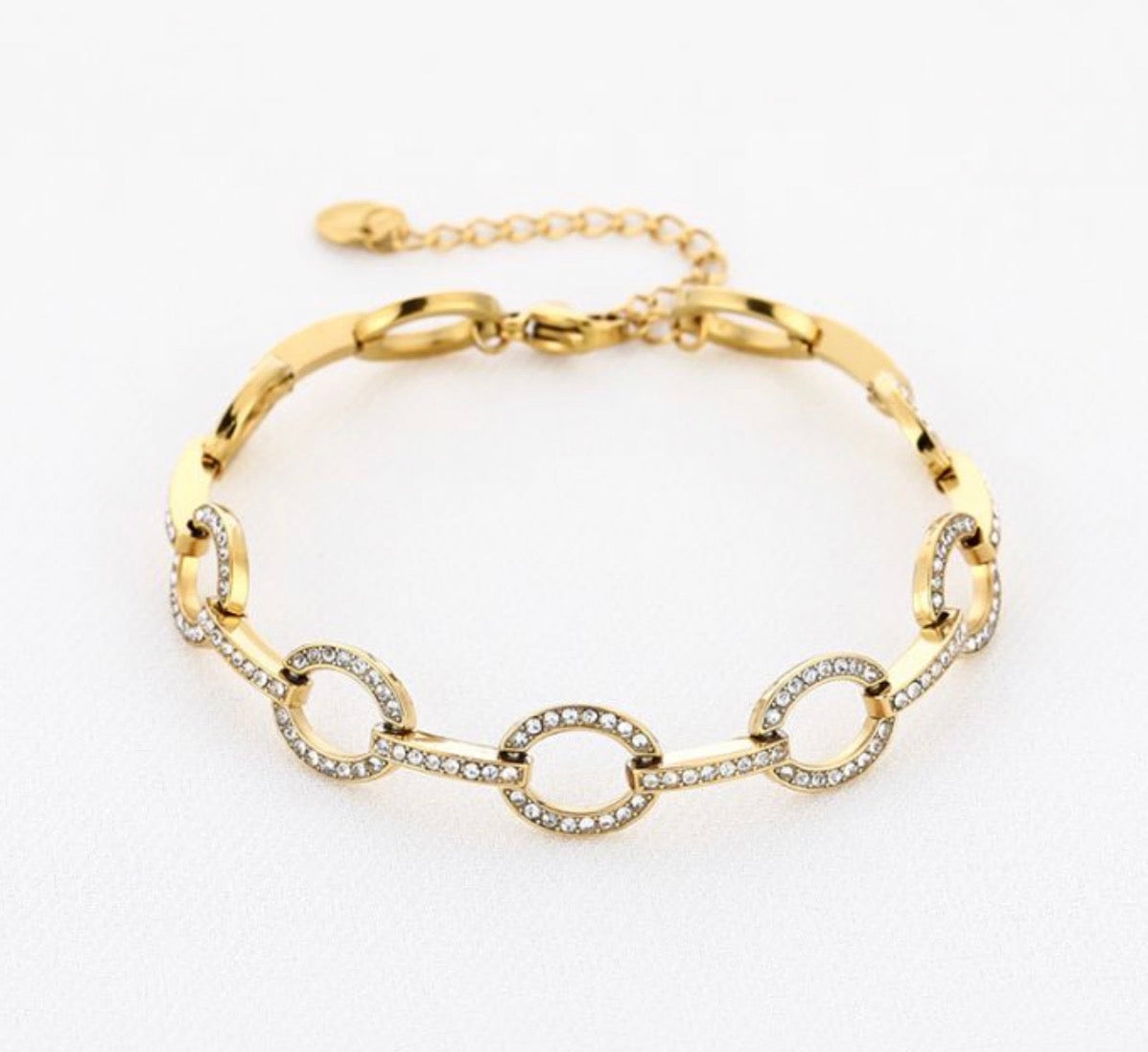 Armband liv rond gold