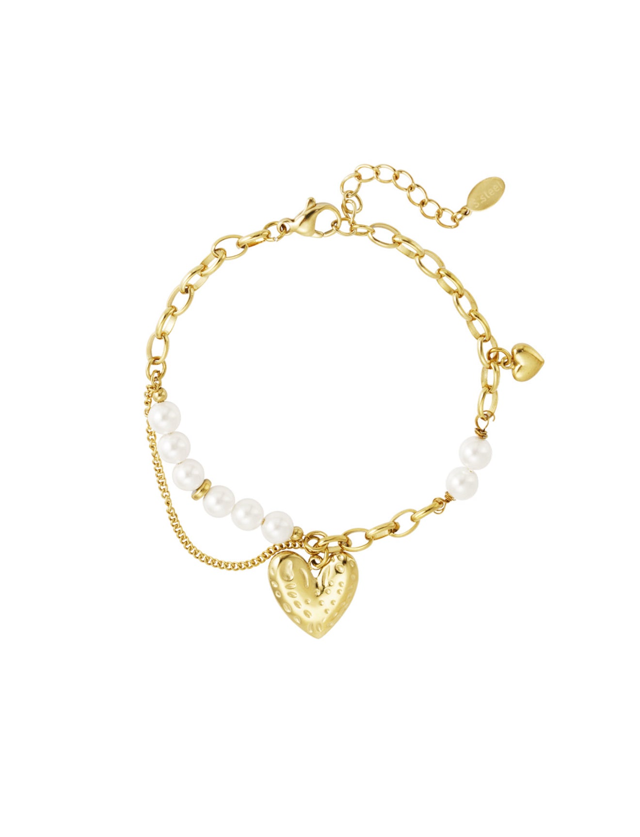 Armband love gold