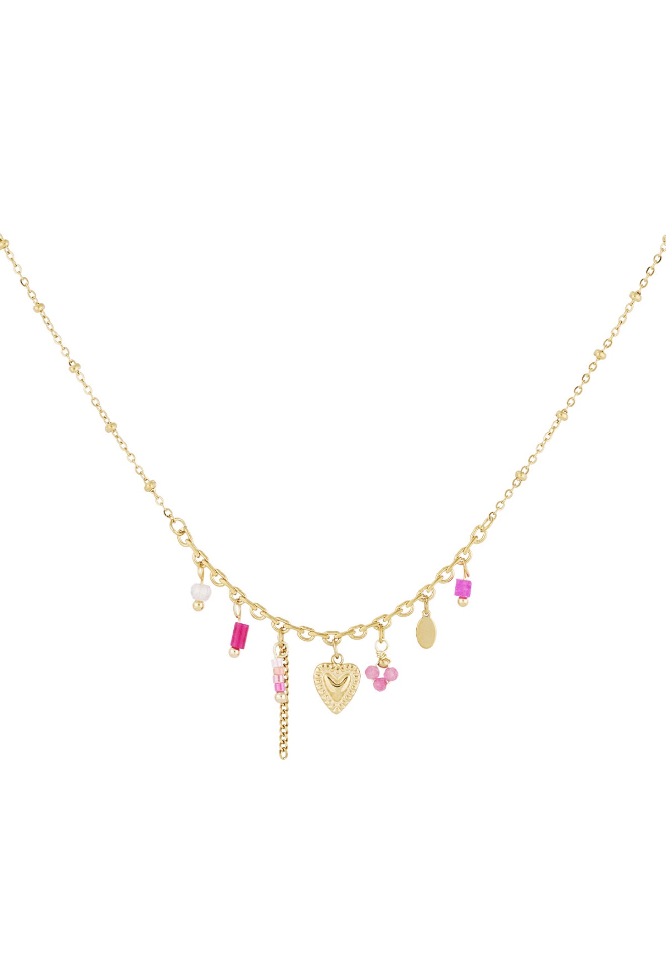 Ketting pink fiesta gold