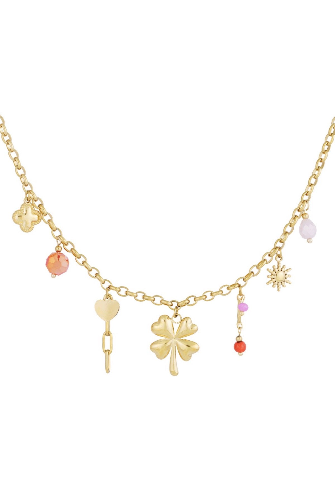 Ketting lucky gold