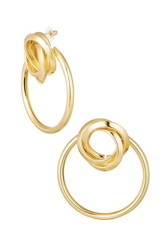 Oorbel twist hoops