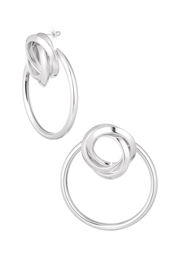 Oorbel twist hoops